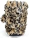 Ladies/Womens Faux Fur Ankle Length Animal Print Slipper Boot/Booties