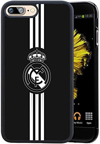 iPhone 7 Plus 5.5 Case, Customized Football Real Madrid CF Cristiano Ronaldo CR7 , Real Madrid Club Premium TPU and PC Case for iPhone 7 Plus 5.5