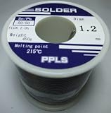 PPLS ⑲ リール巻はんだ線 450ｇ 50/50 φ1.2mm