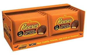Reese's Halloween Peanut Butter Pumpkin, 6 Ounce (Pack of 12)