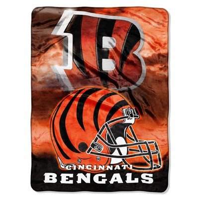 Northwest Co. 1NFL/08040/0002/RET NFL Cincinnati Bengals Raschel Throw