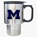 Michigan Wolverines Stainless Steel Travel Mug