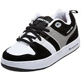 Heelys Men's Skool Skate Shoe,White/Black/Grey,8 M US