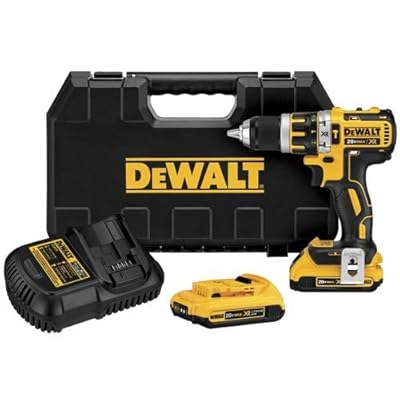 DEWALT DCD795D2 20V XR Lithium Ion Brushless Compact Hammer Drill Kit