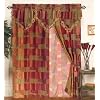 MOROCCAN TAPESTRY Curtain Set w/ Valance/Sheer/Tassels