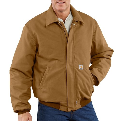 Carhartt FRJ195 Flame-Resistant Duck Quilt-Lined Jacket