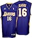 Pau Gasol Jersey: adidas Purple Replica #16 Los Angeles Lakers Jersey - Large
