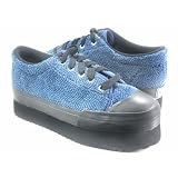 Blue Mondo Sole Sneakers Soft Fabric Sideout Ladies by Sideout Shoe Company