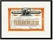 Black Framed/Matted Print 17x23, The Wheeling and Lake Erie Railroad Company