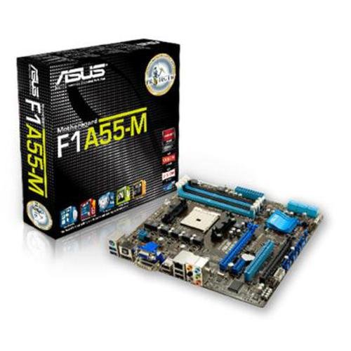 ASUS F1A55-M SocketFM1 4xDDR3 max 64GB mATX AMD A55 Preisvergleich