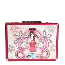 Nicole Lee Priscilla 19 Inch Aluminum Briefcase, Marina, One Size
