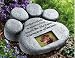 Pet Paw Print Garden Memorial Stone