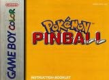 Pokemon Pinball GBC Instruction Booklet / Manual (Nintendo Game Boy Color Manual Only) (Nintendo Game Boy Color Manual)