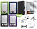 CrazyOnDigital 15-item Leather Case Accesory Kit for Barnes and Noble Nook eBook Reader