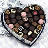 Rococo Heart Box no. 3 with mixed chocolates