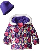 London Fog Baby Girls Printed Chic Puffer