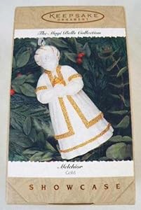 #!Cheap Melchoir Wiseman carring Gold Magi Bell collection 1996 Hallmark ornament