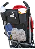 JL Childress Cups 'N Cargo Stroller Organizer, Black