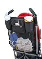 JL Childress Cups 'N Cargo Stroller Organizer, Black