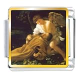 Caravaggio's Stigma Religious Italian Charms Bracelet Link