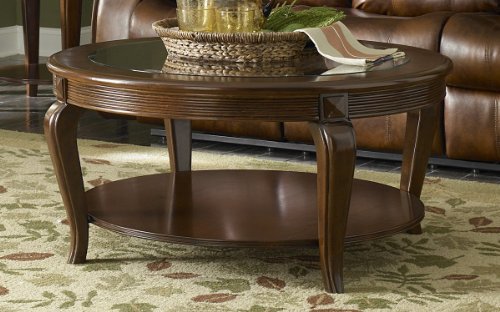 Round Cocktail Table of by Homelegance