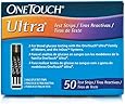 One Touch Ultra Test Strips  50 CT Int 3 Language:English, Spanish, Portuguese