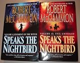 Robert McCammon Speaks the Nightbird set (Vol 1: Judgment of the Witch, Vol 2: Evil Unveiled) 2 book set