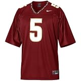 Nike Florida State Seminoles (FSU) #5 Garnet Replica Football Jersey