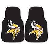 Fanmats 5761 NFL Minnesota Vikings Car Mat - 2 Piece