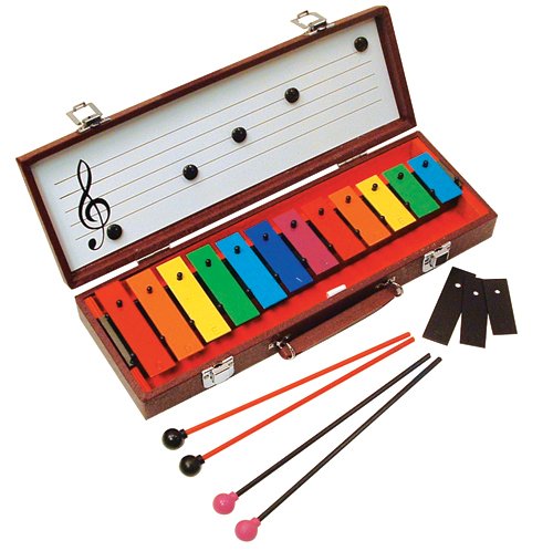 Basic Beat BB12B 12 Note Glockenspiel with Case