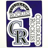 Colorado Rockies Team Logo Car Fridge Magnet Set (3)