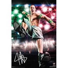 John Cena - WWE Champion - RAW - Boom - Wall Poster - 22x34 inches