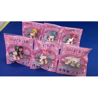 まどか☆マギカ ローソンコラボ 体操服 フィギュア 全6種フルセット