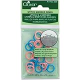 Clover Stitch Marker Rings