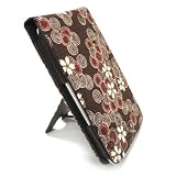 JAVOedge Cherry Blossom Flip Style Case for the Barnes & Noble Nook (Cocoa)