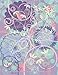 Pink, Purple, & Teal Color Pretty Girly Floral Explosion Softcover Large Noteboo (Beautiful Journals, Diaries, & Notebooks)