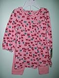 OshKosh B'gosh Girls 2-piece Pink Butterfly L/S Pant Set 12 Months