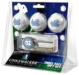 North Carolina Tar Heels - UNC 3 Golf Ball Gift Pack w/ Kool Tool - NCAA College Athletics