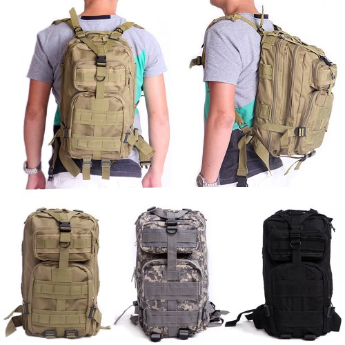 HDE Heavy-Duty 20L Outdoor Sport Military Tactical Backpack Camping Hiking Trekking Bag