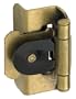 Amerock CM8704BB Double Demountable QTY Cabinet Hinge