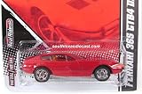 2010-2011 Hot Wheels Garage FERRARI 365 GTB4 DAYTONA (RED W/BLACK STRIPES) 3/6 Ferrari series 1:64 scale die cast car (2.5 inches) w/Real Riders rubber tires