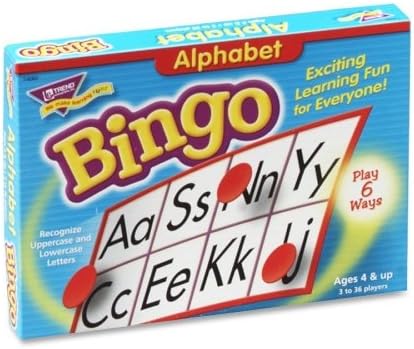 Wholesale CASE of 20 - Trend Alphabet Bingo Learning Game-Alphabet Bingo, For Ages 4 And Up