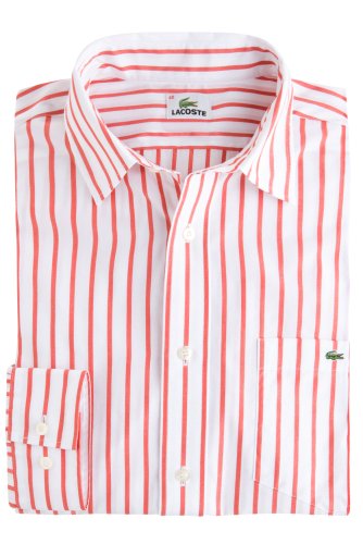 Long Sleeve Stripe Shirt With Soft Collar
