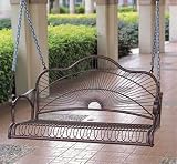 Wrought Iron Porch Swing