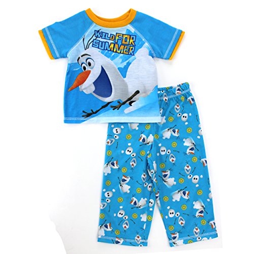 Disney Little Boys' Frozen Olaf Toddler Poly Pajamas Set