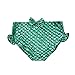 TFJH E 3PCS Toddler Girls Swimsuits Bathing Suit Fish Scale Bikini Set,Green 120