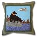 Mallard, Dog, Toss Pillow 16X 16