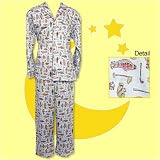 Bedhead Men's Golf Bags Blue Sateen Cotton Pajama