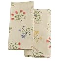 Garden Herb Cloth Dinner Napkins Set of 12