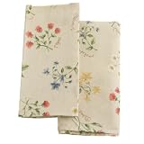 Garden Herb Cloth Dinner Napkins Set of 12